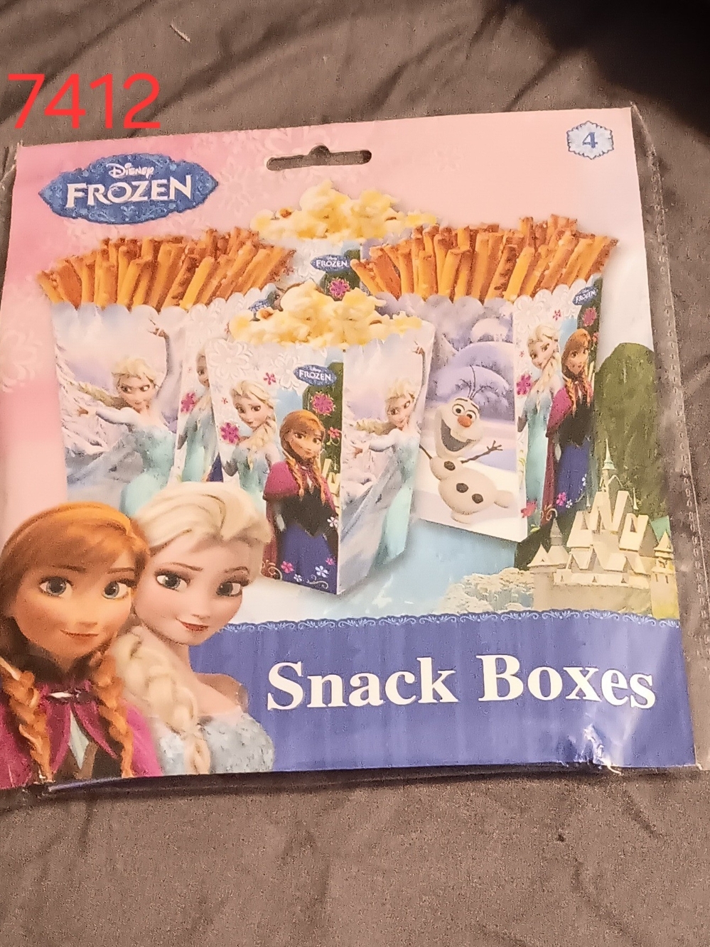 Disney Frozen Party Snack Boxes